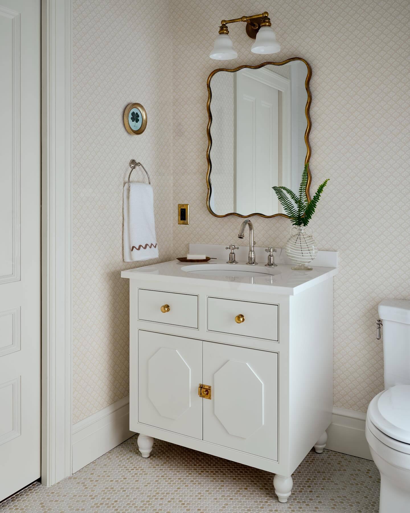 Bathroom Design Ideas: Shop An All White Vanity Bathroom Look