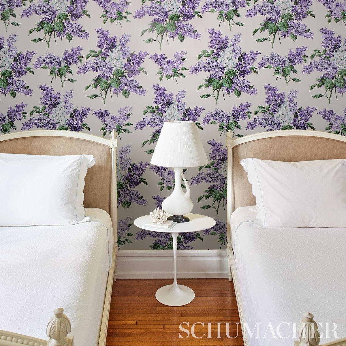 Proust's Lilacs Wallpaper