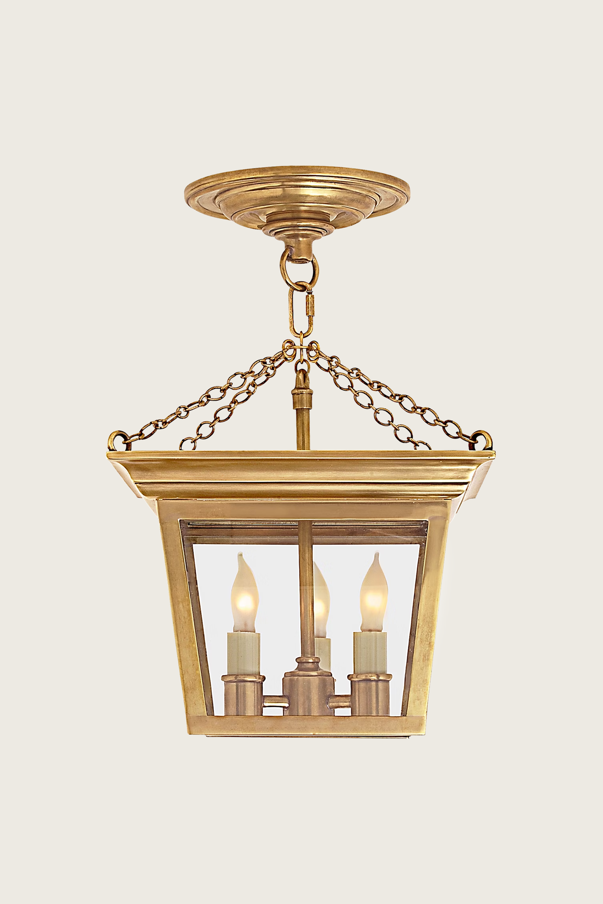 Cornice Semi-Flush Lantern