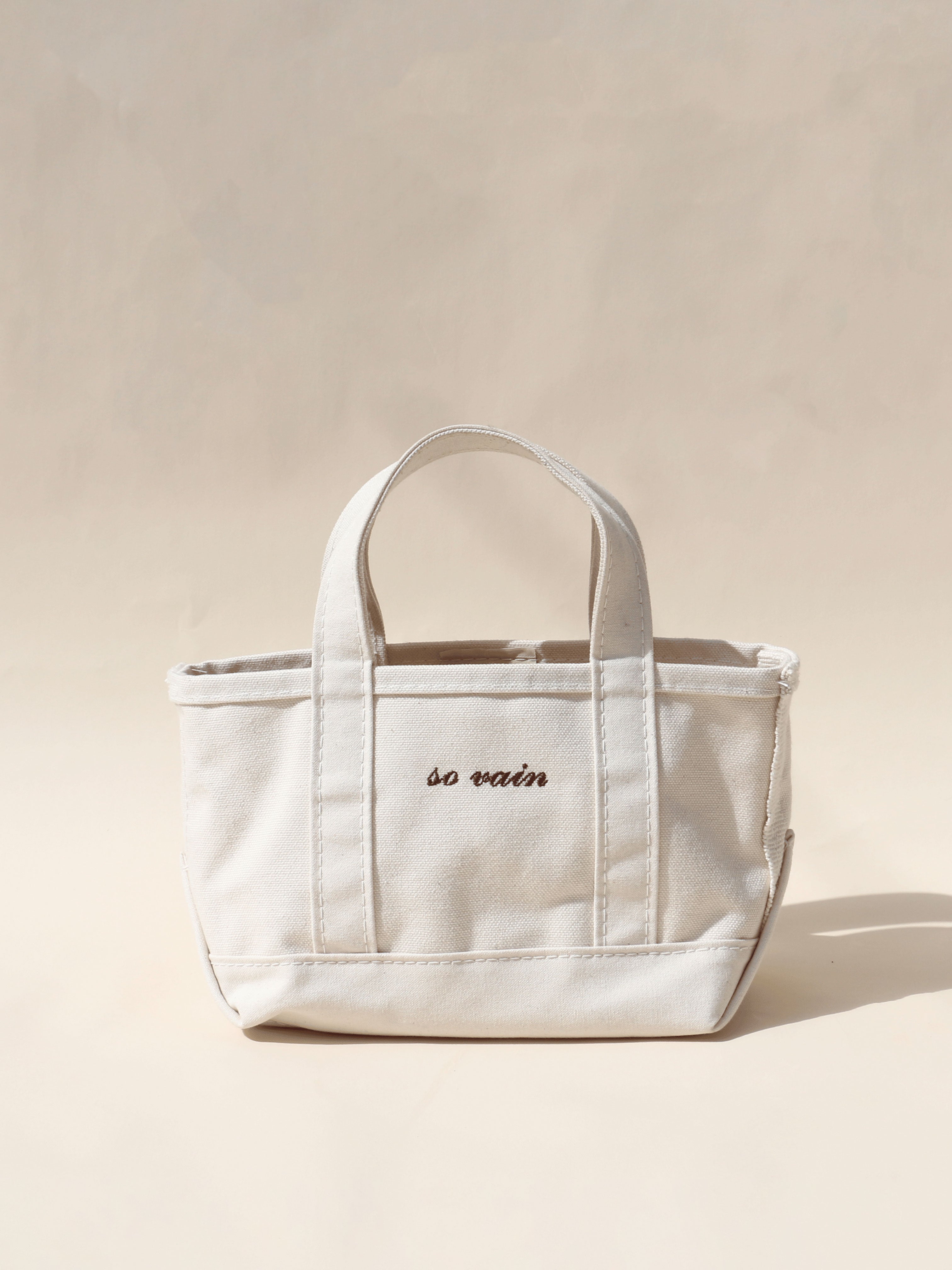 So Vain Canvas Tote