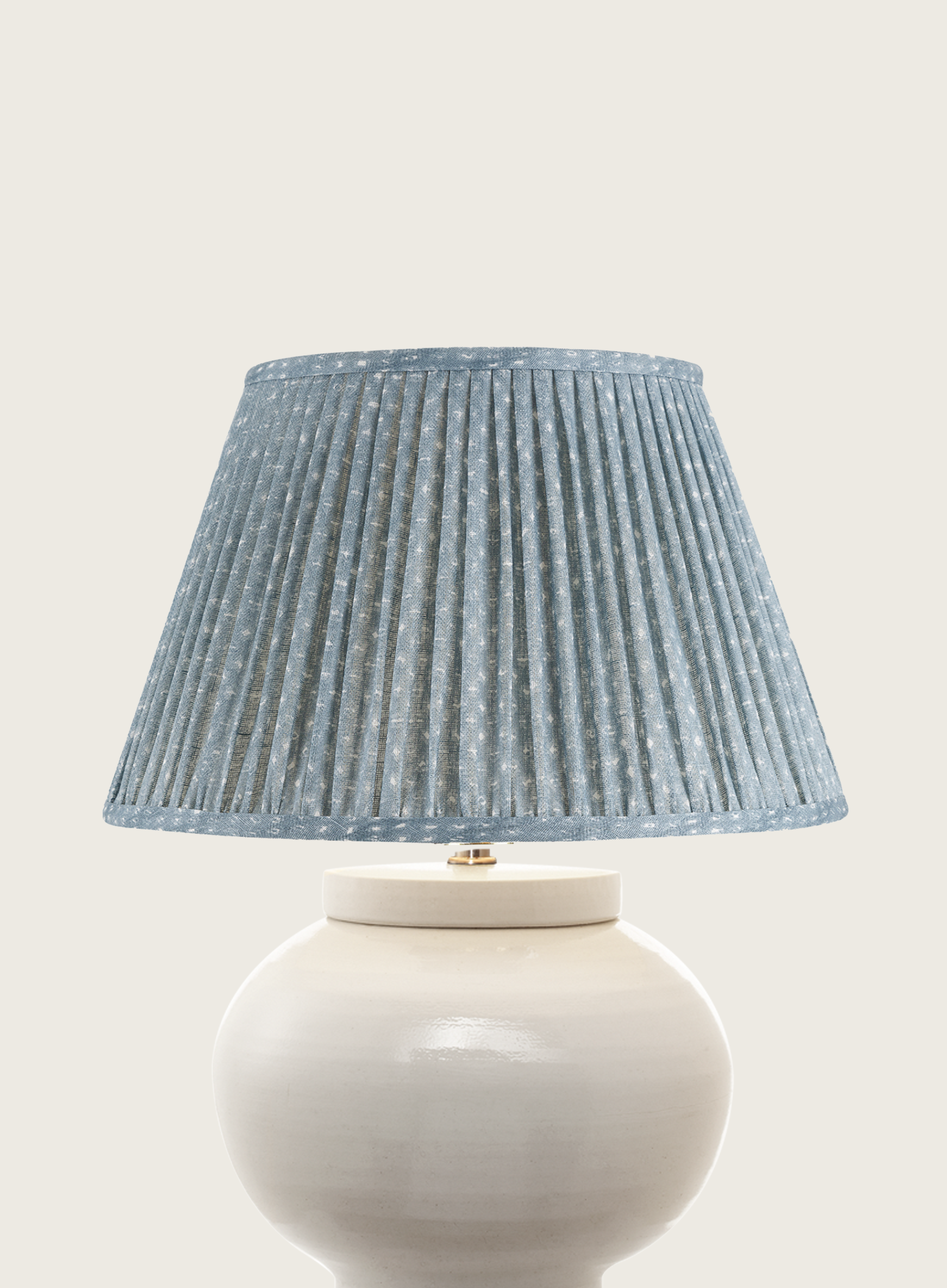 Fermoie 14" Round Lampshade - Figured