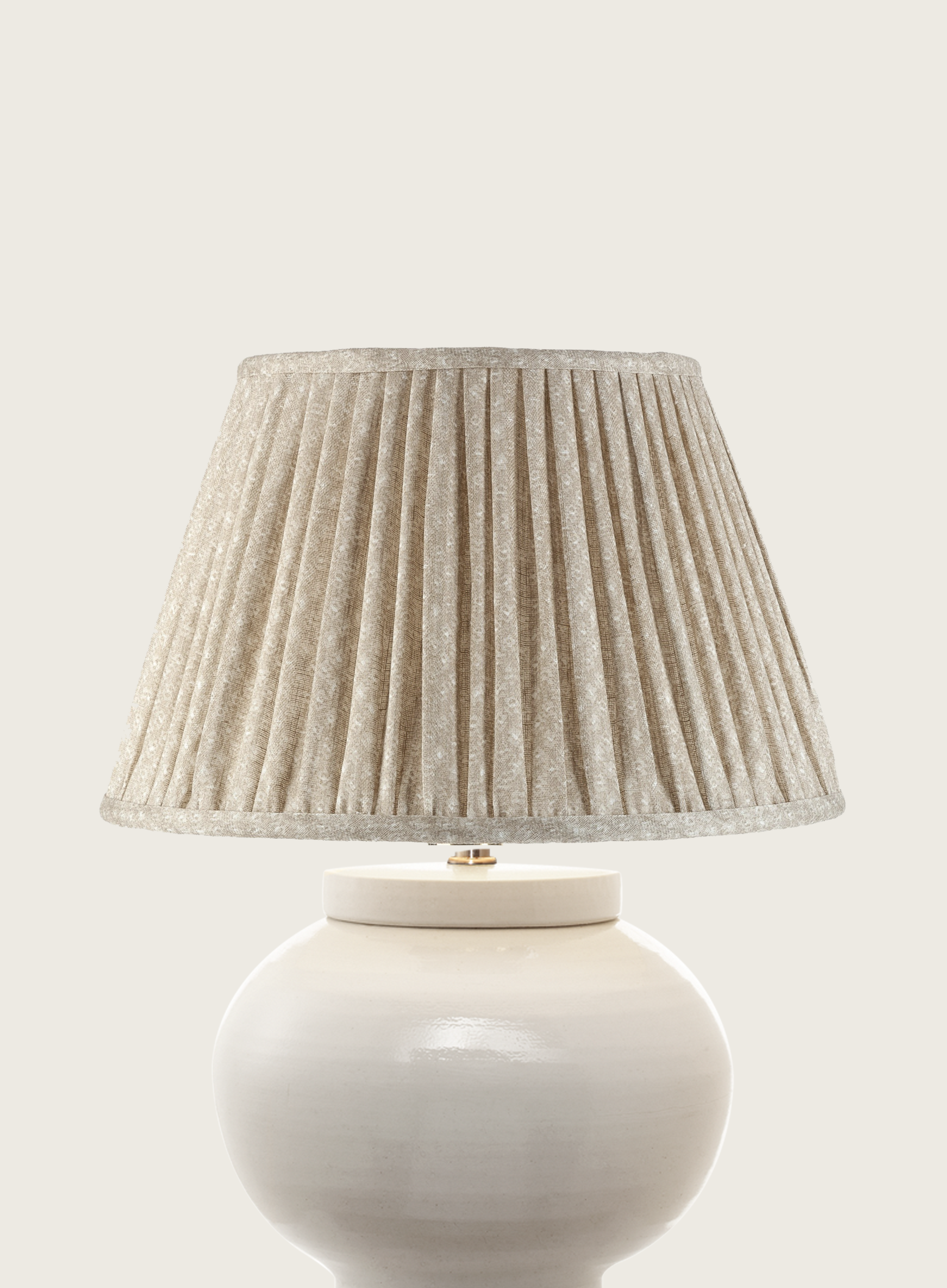 Fermoie 14" Round Lampshade - Figured