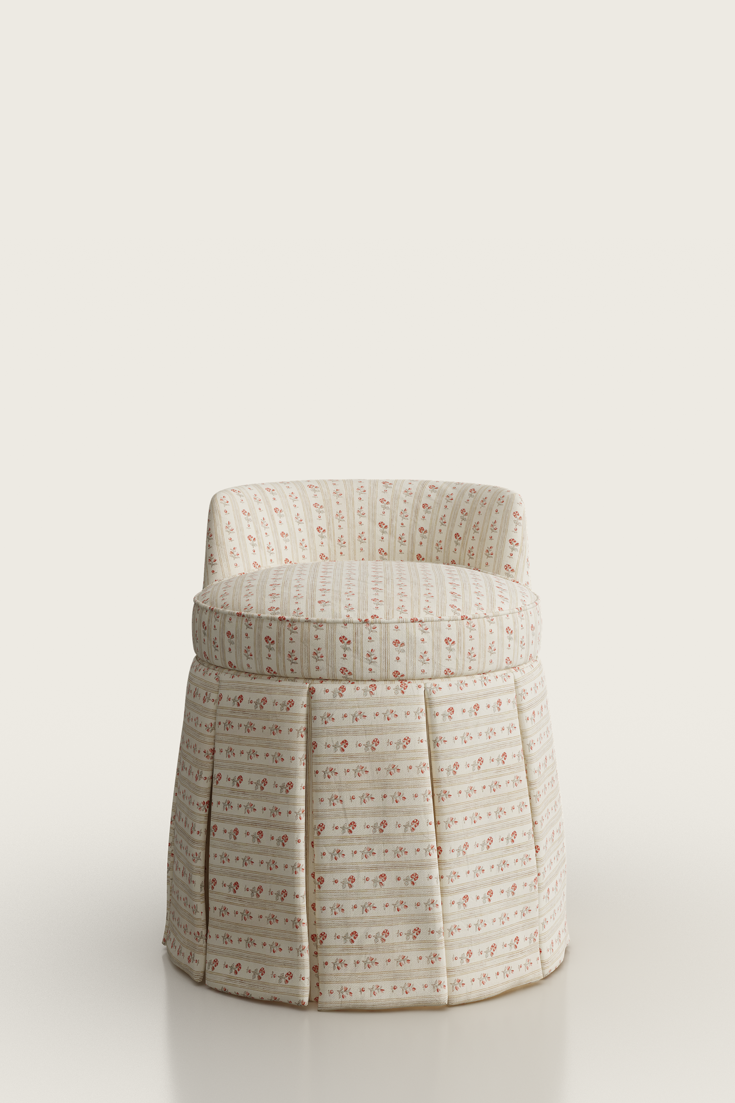Jess Stool in Cabanon Stripe