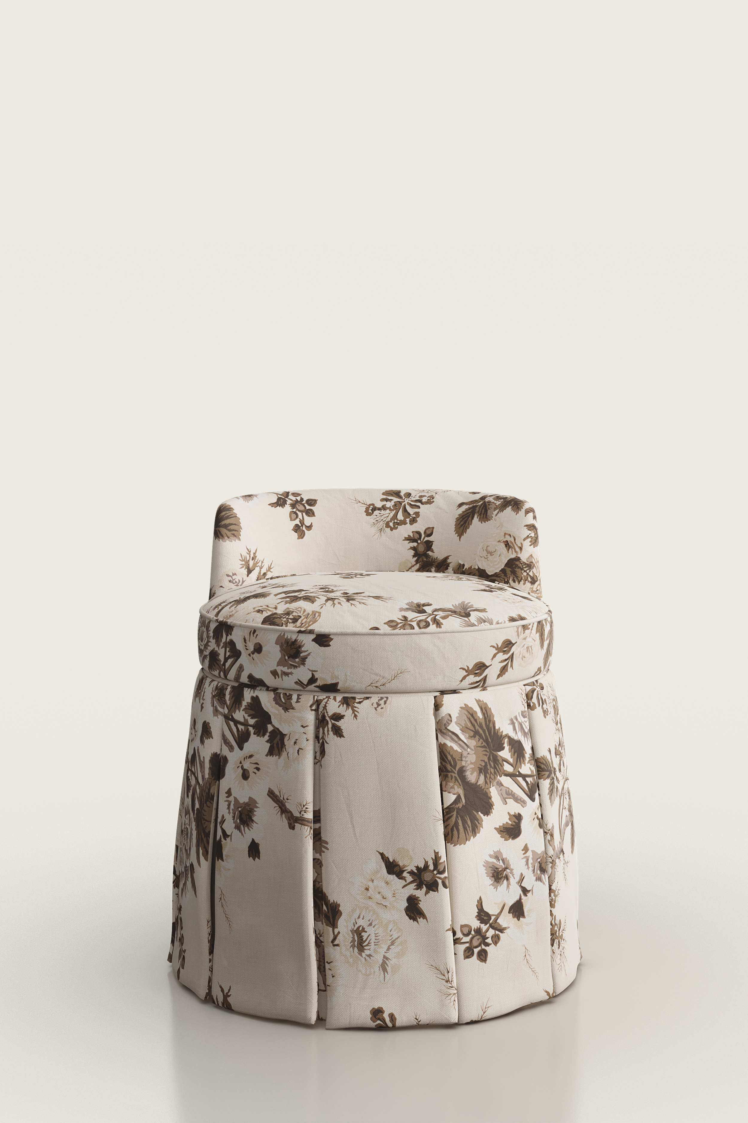 Jess Stool in Pyne Hollyhock