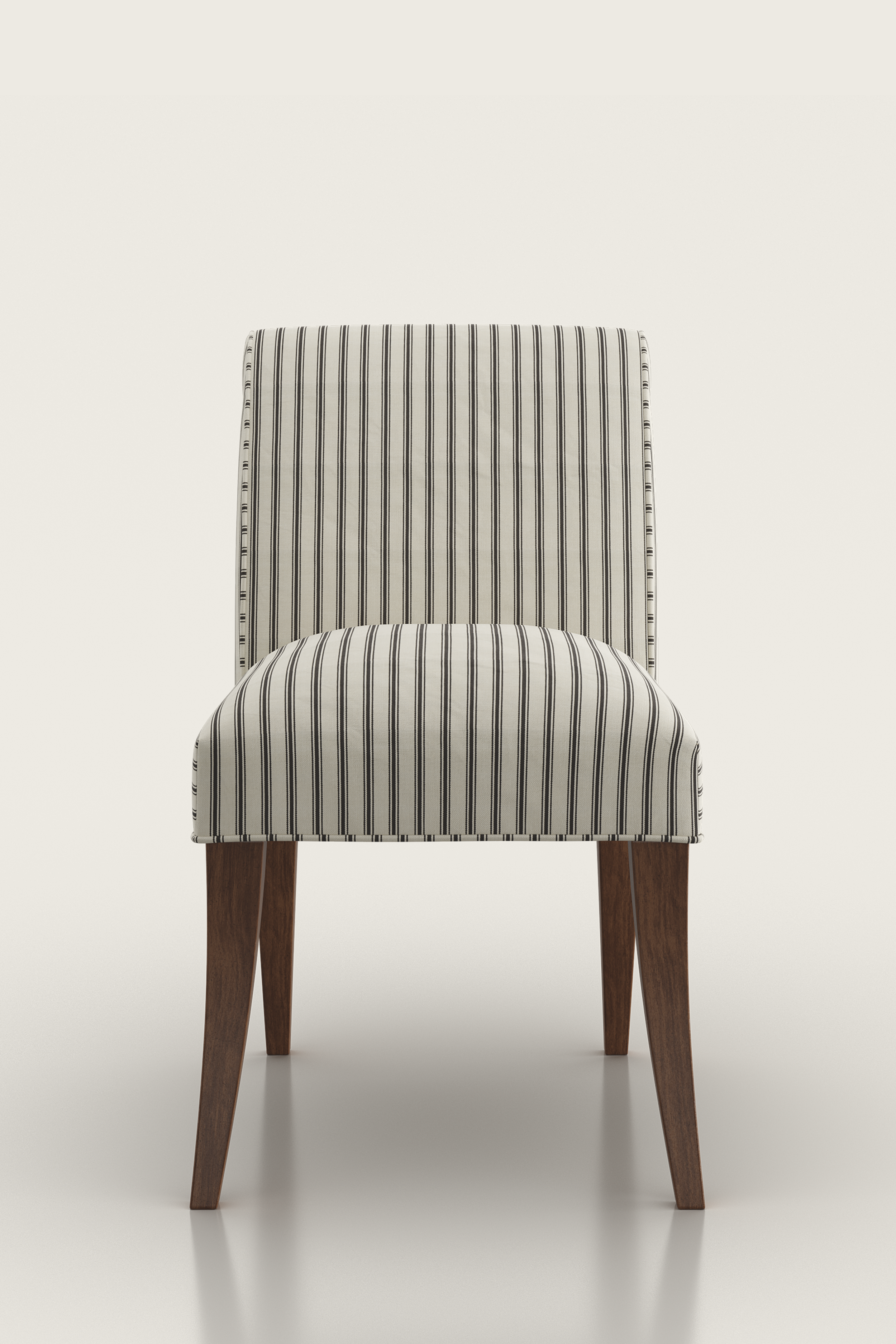 Lauren Stool in Marquet Ticking Stripe