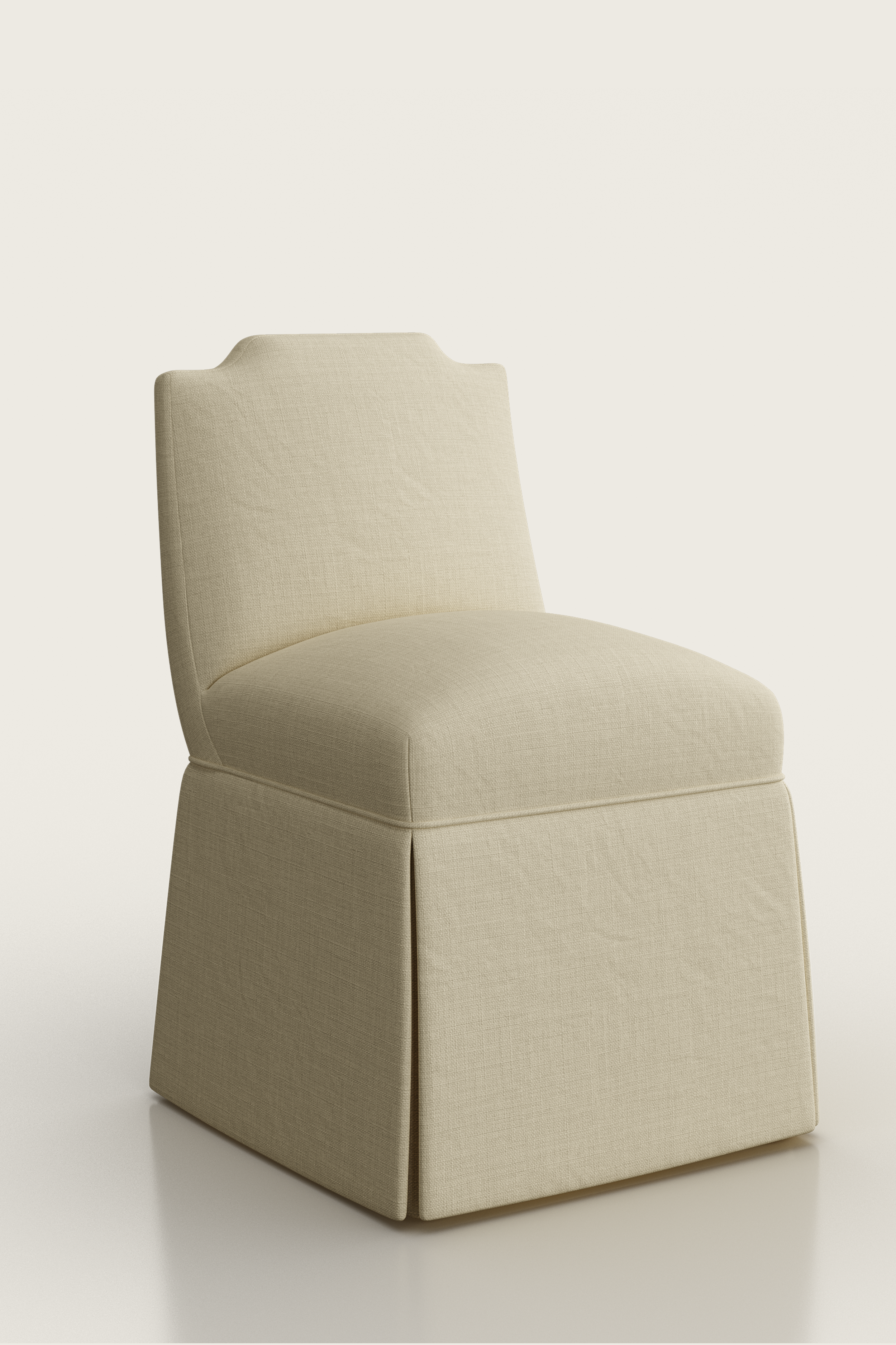 Meghan Stool in Linen