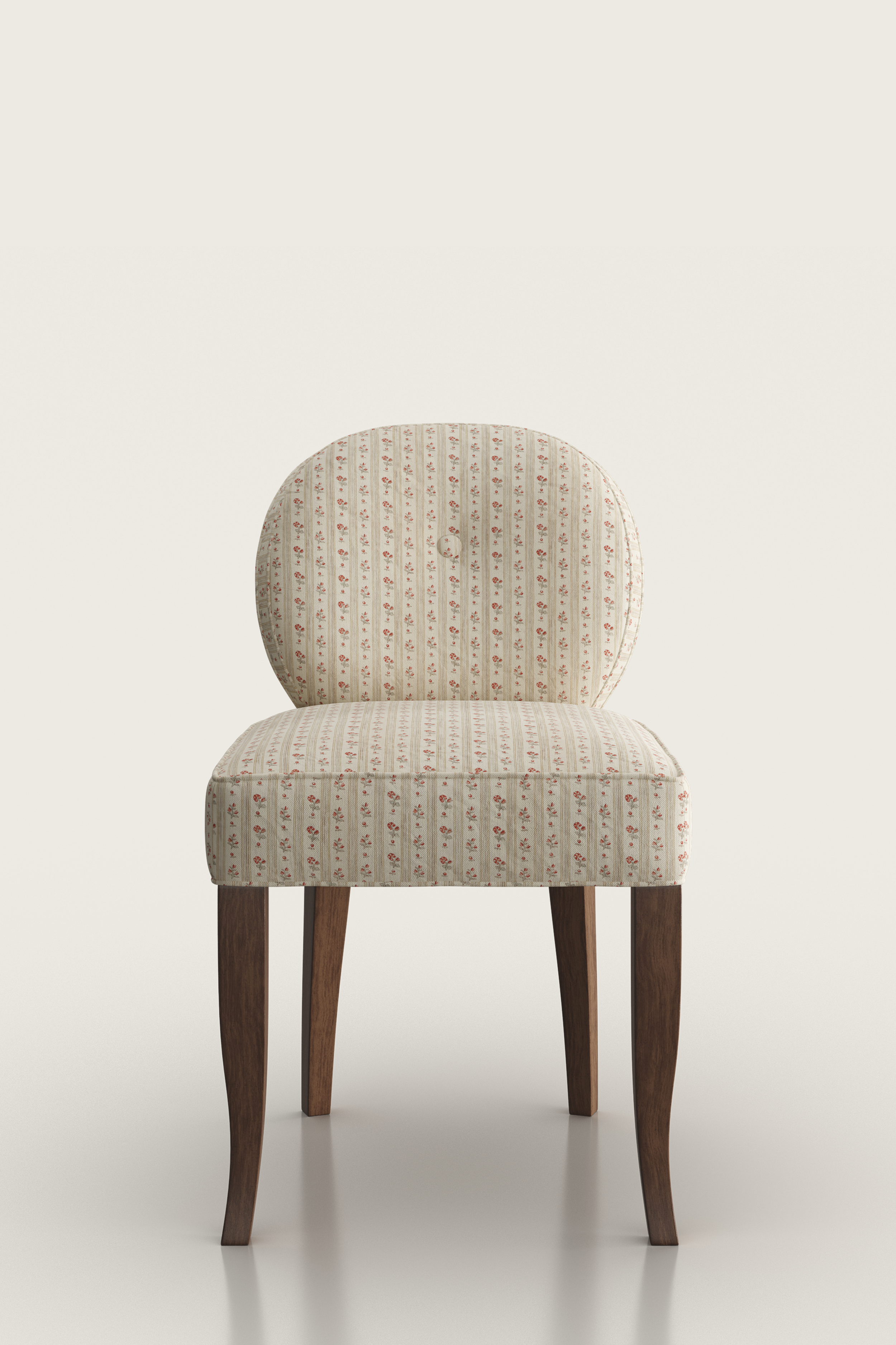 Rose Stool in Cabanon Stripe