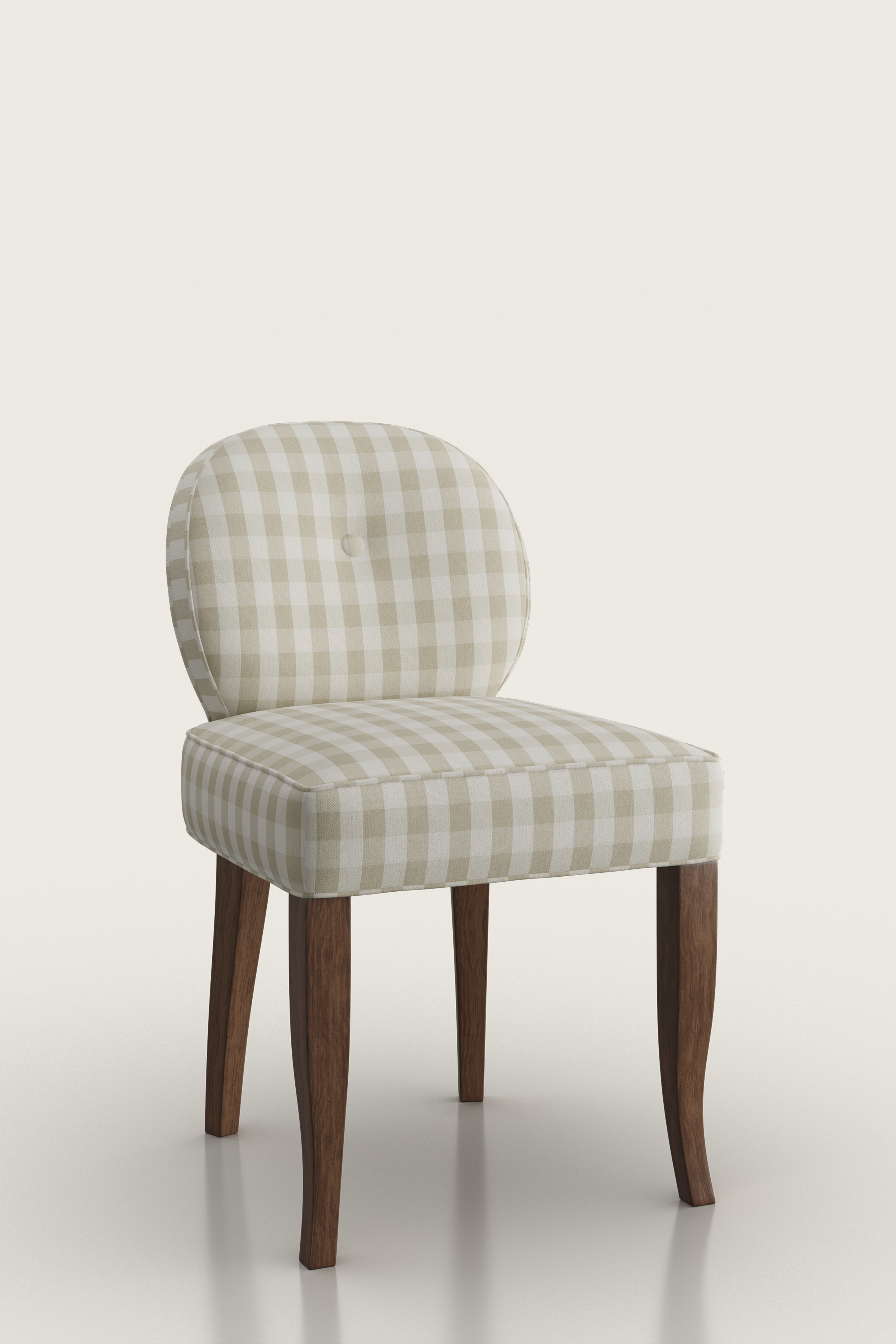 Rose Stool in Check