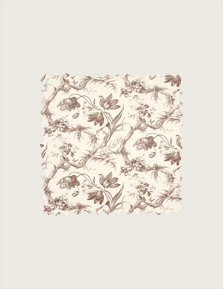 Toile de Fleurs Wallpaper