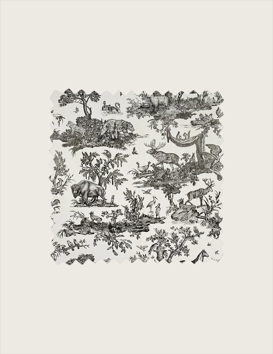 Western Toile Wallpaper